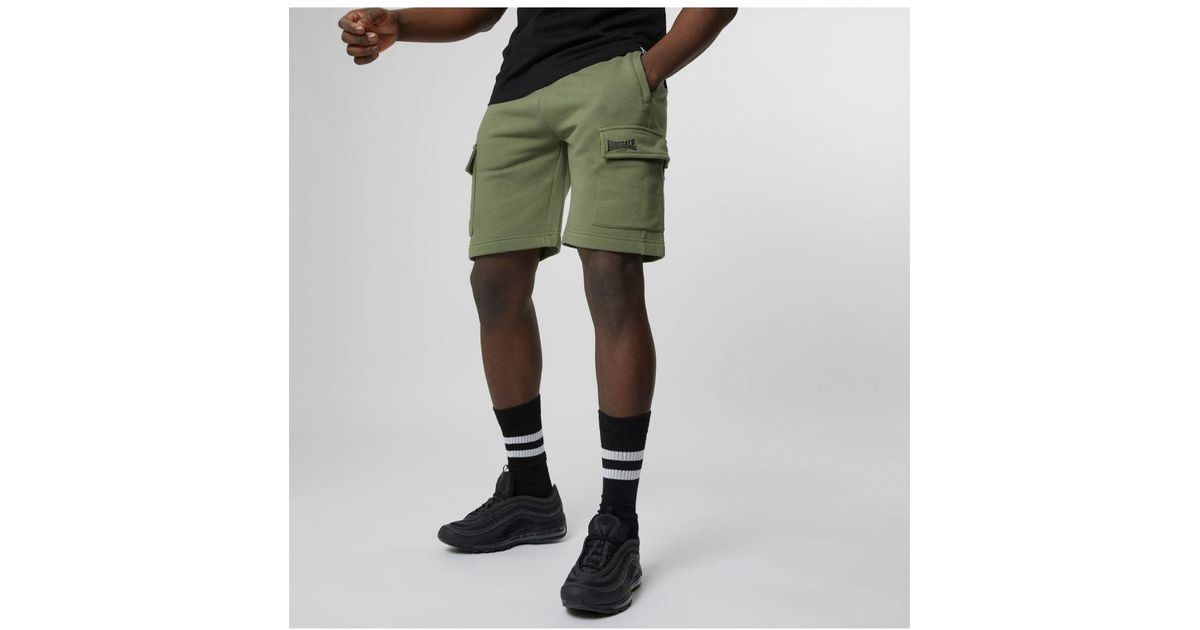 Lonsdale London Cargo Shorts in Green for Men | Lyst UK