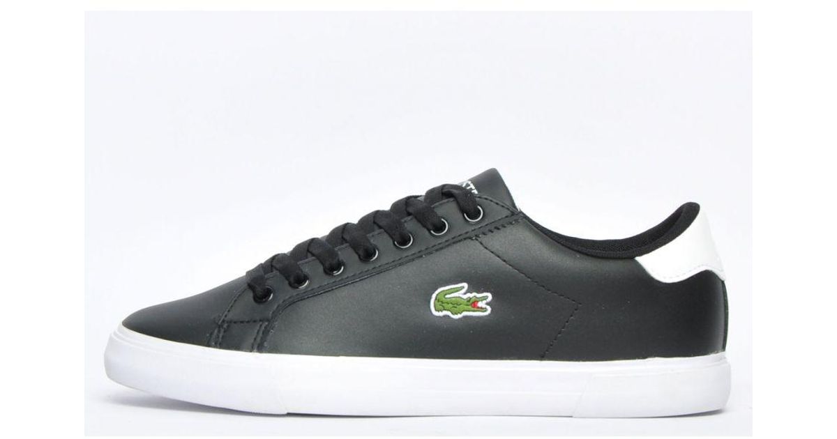 Lacoste Lerond Plus Trainers in Black for Men Lyst UK
