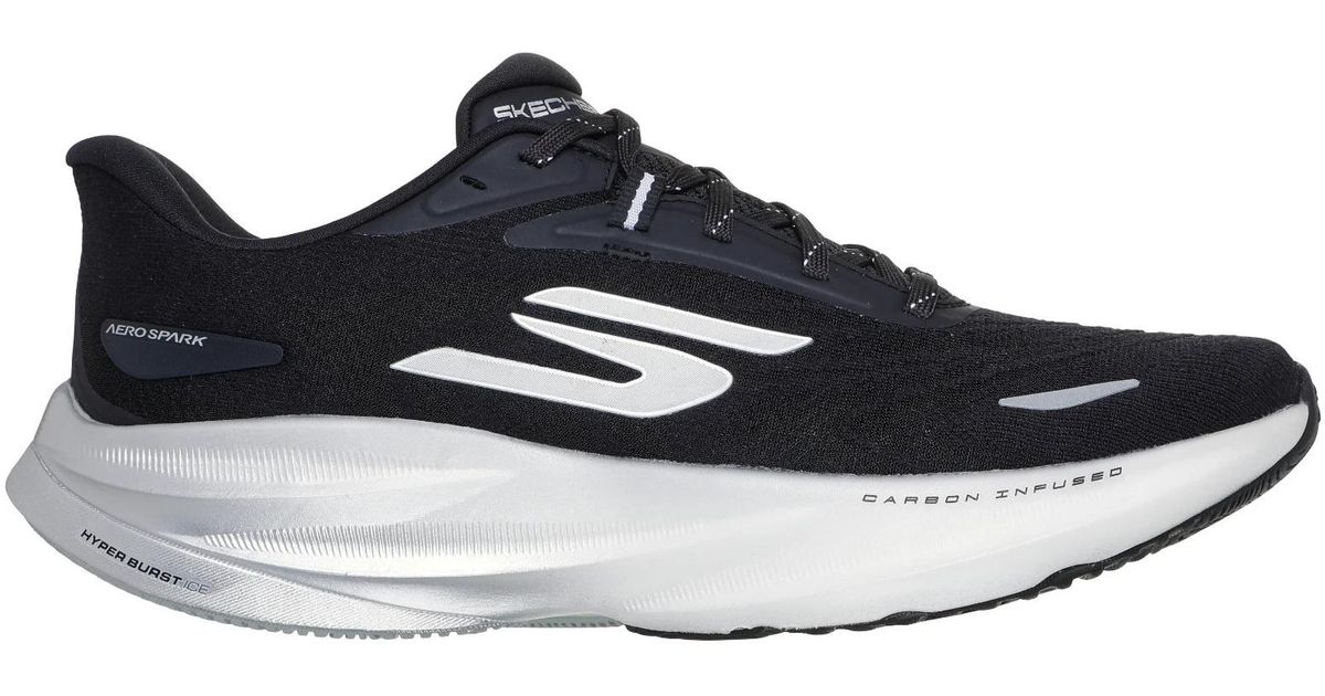 Skechers Skx Aero Spark Running Trainers Shoes 246200 in Black for Men ...
