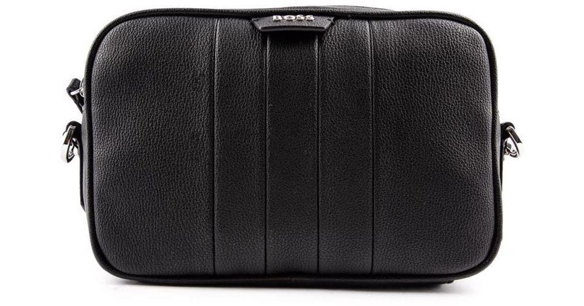 BOSS by HUGO BOSS Addison Cross Body Bag in Black Lyst UK