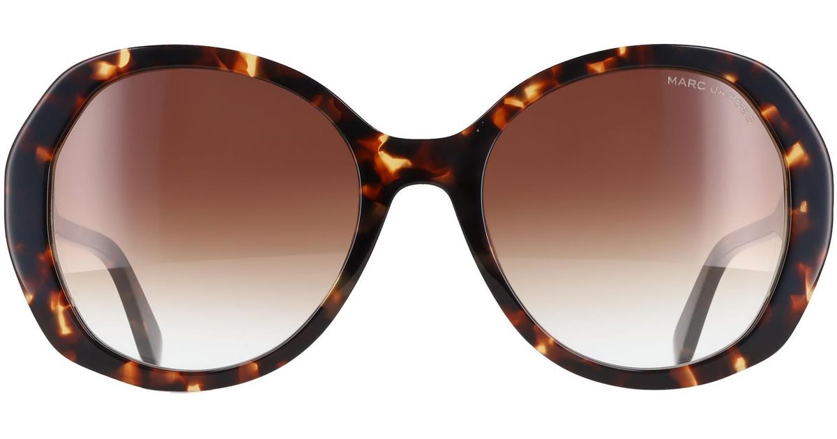Marc Jacobs
Women\'s Brown Rounc
Gradient 763/S Marc Jacobs Round Womens Havana Brown Gradient MARC 763/S main image 2