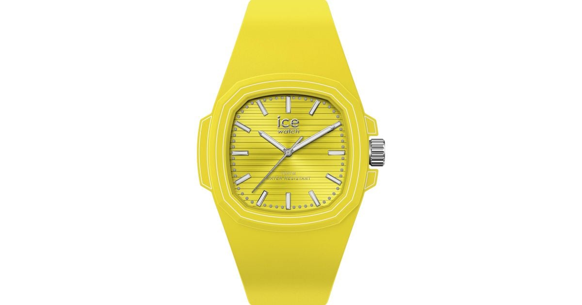 Ice-watch Ice Watch Ice Power Pw4 025708 Silicone in Yellow for Men ...