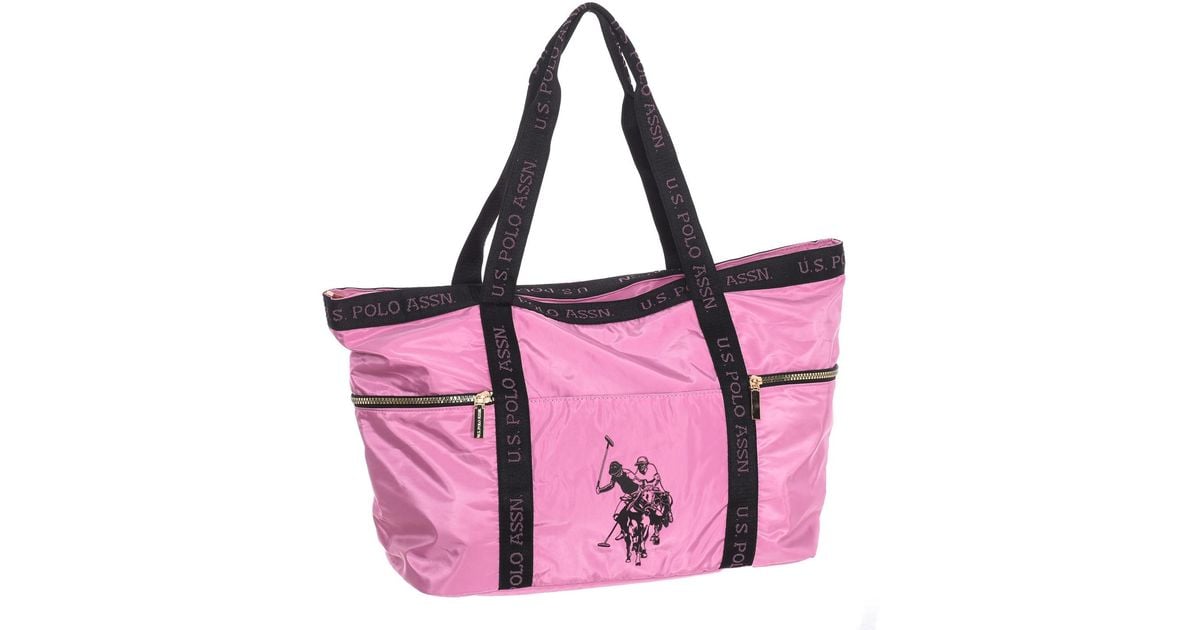 U.S. POLO ASSN. Shopper Bag Beun55842Wn1 in Pink Lyst UK