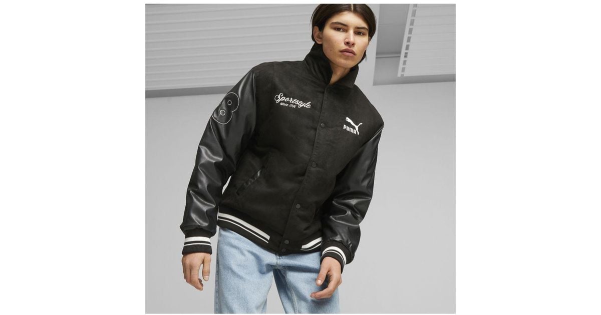 Puma baseball jacket discount