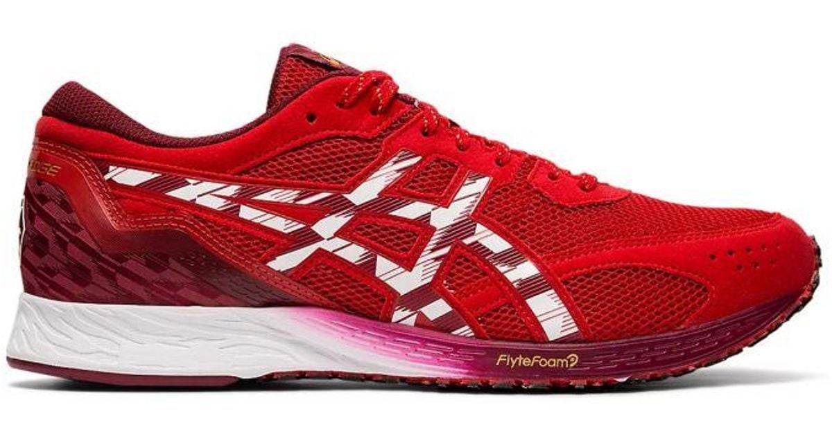 Asics Tartheredge Tenka Red Red Running Trainers for Men Lyst UK