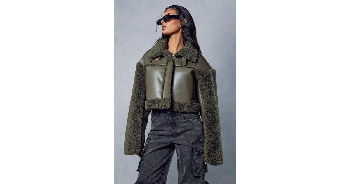 Misspap aviator jacket deals