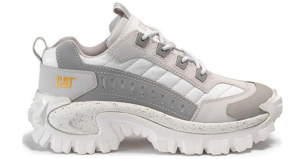 Caterpillar Cat Intruder Pastels White Shoes in Grey Lyst UK