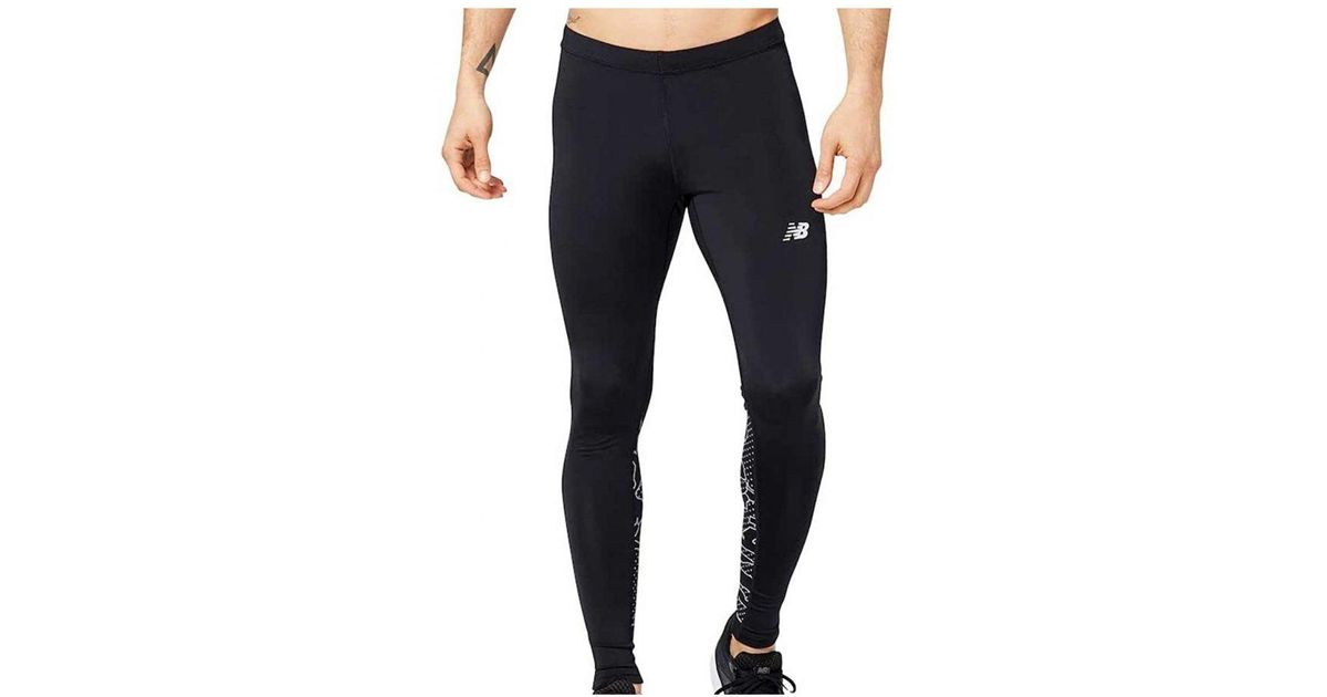New Balance Reflective accelerate tight in black