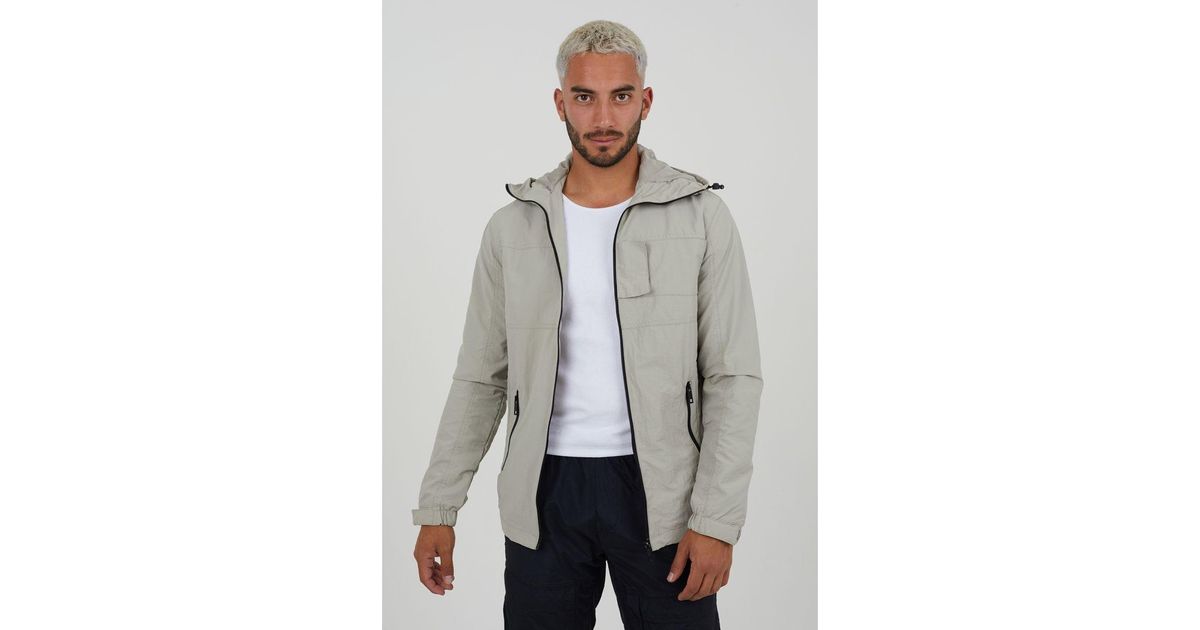 Brave soul lightweight hooded jacket best sale