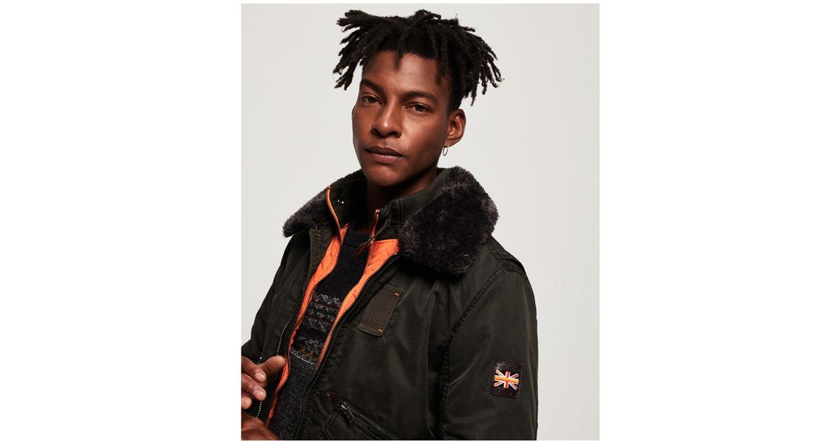 Superdry winter hercules outlet bomber jacket