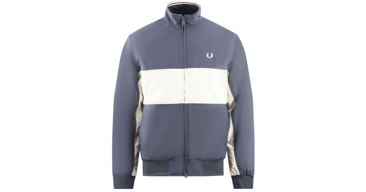 Fred perry colour sale block brentham jacket