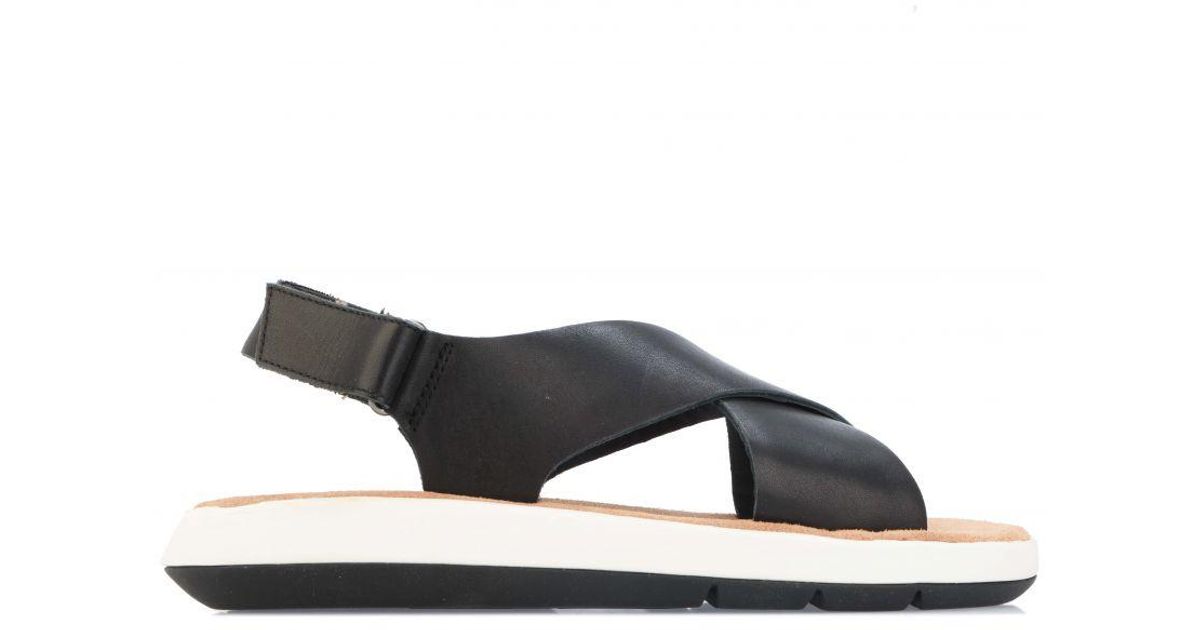 Clarks S Jemsa Cross Sandals in Black | Lyst UK