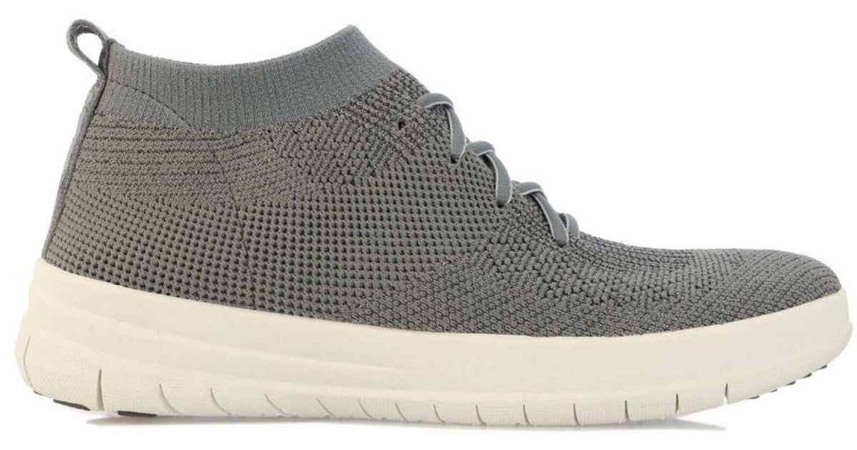 Fitflop S Fit Flop Uberknit Slip On High Top Trainers in