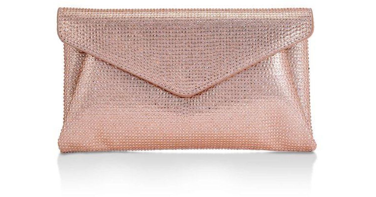 Carvela Kurt Geiger Stargaze Clutch Bag in Pink | Lyst UK