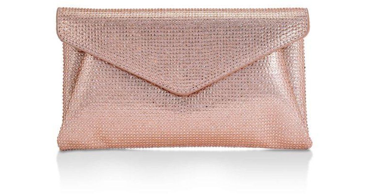 Carvela Kurt Geiger Stargaze Clutch Bag in Pink Lyst UK