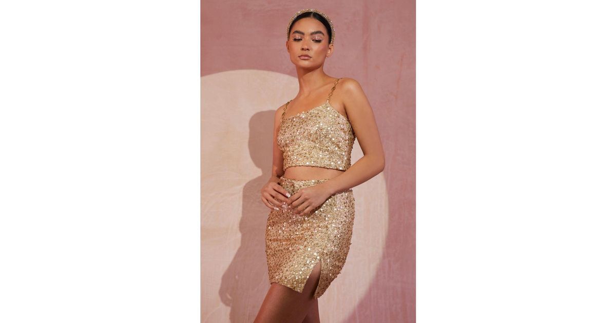 quiz sequin tops