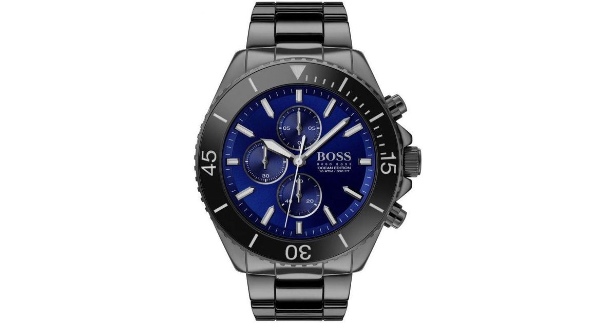 BOSS by HUGO BOSS ' Ocean Edition Chronograph Watch 1513743 Metal in ...