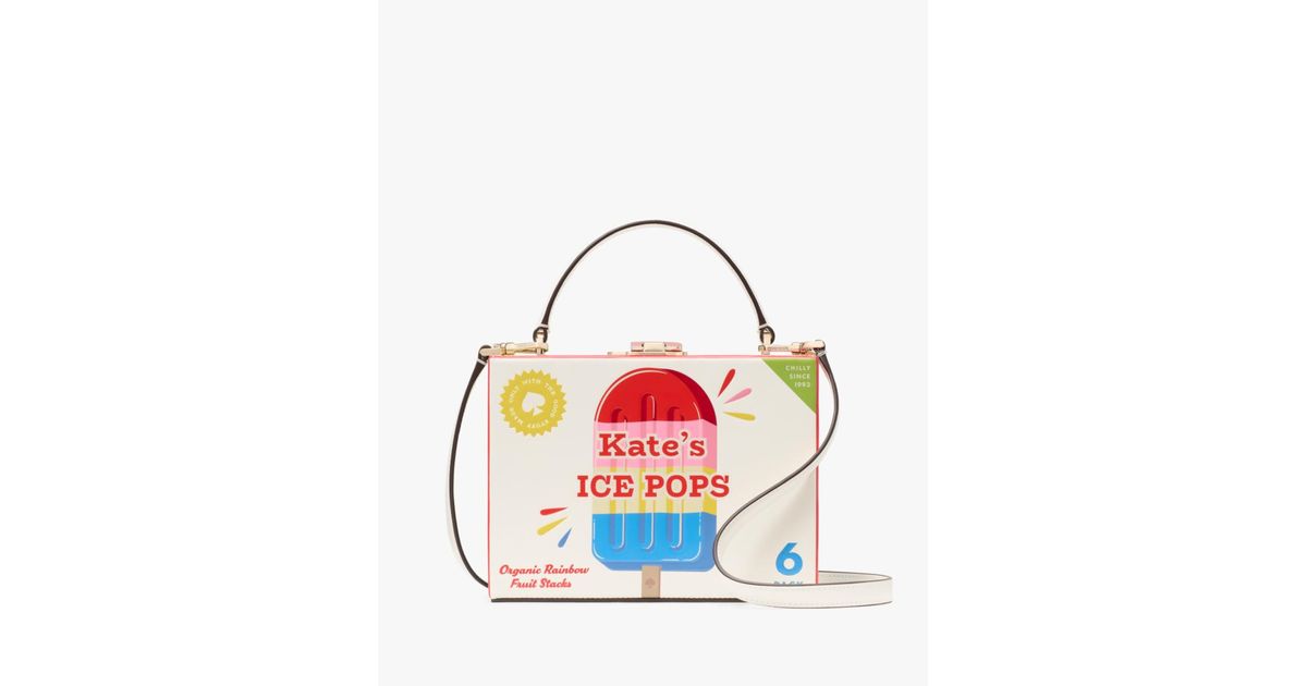 Kate Spade Snack Bar Popsicle Box Crossbody in White | Lyst UK