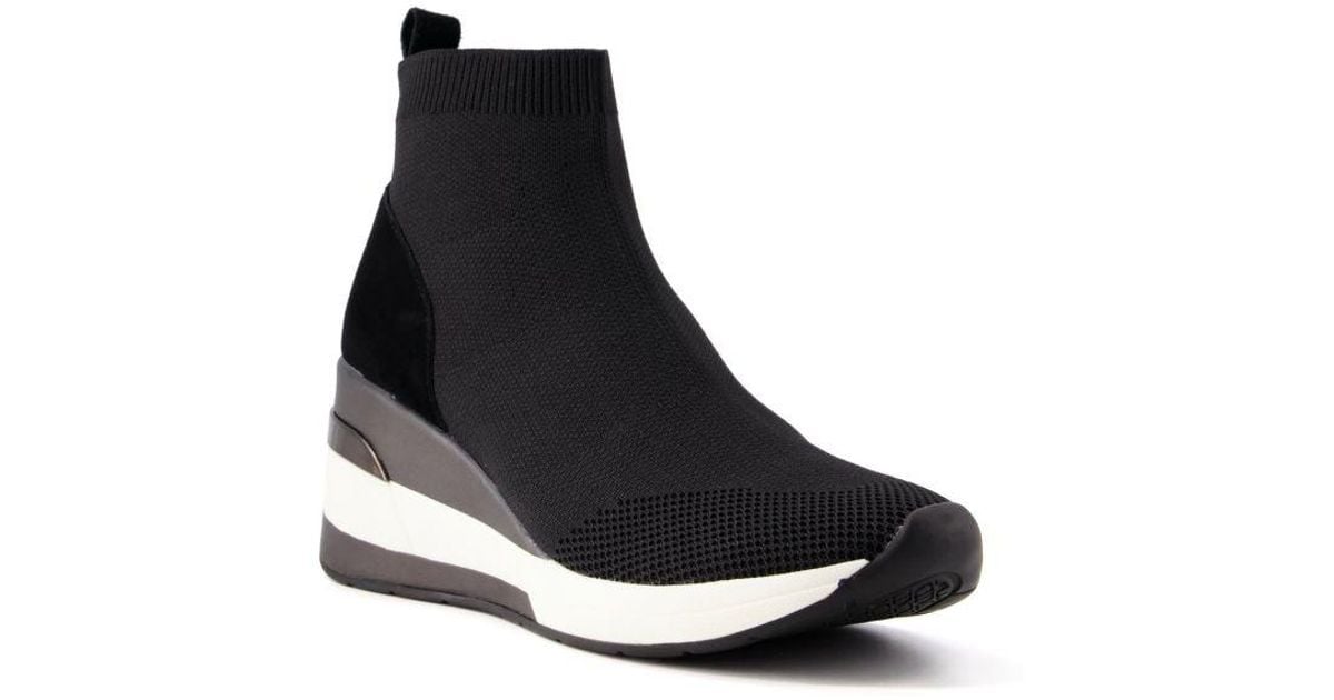 Dune sock hotsell trainers black