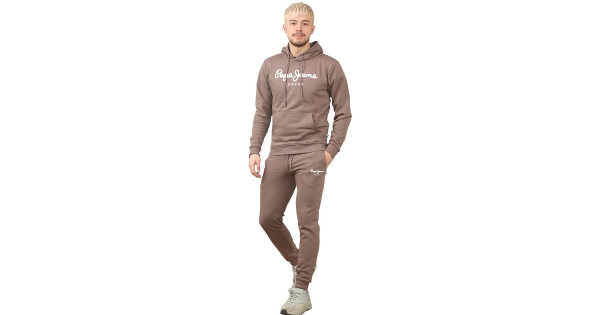Solid Poseidon Velvet Hoody TrackSuit - Men