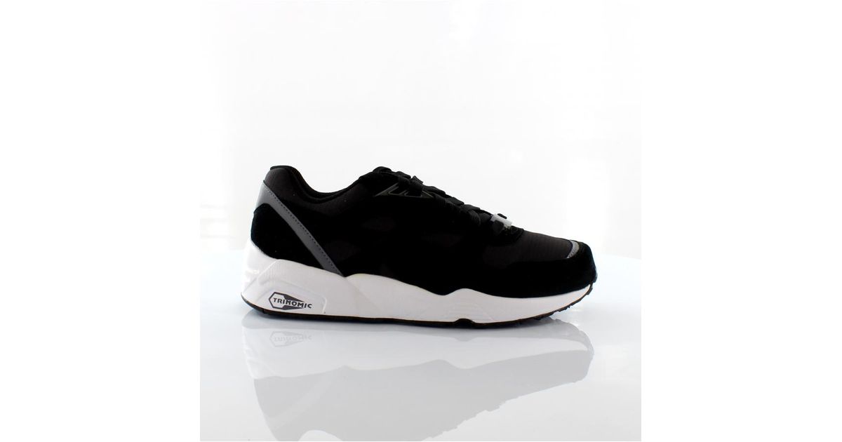 PUMA Trinomic R698 Black Textile Trainers 362570 01 for Men | Lyst UK