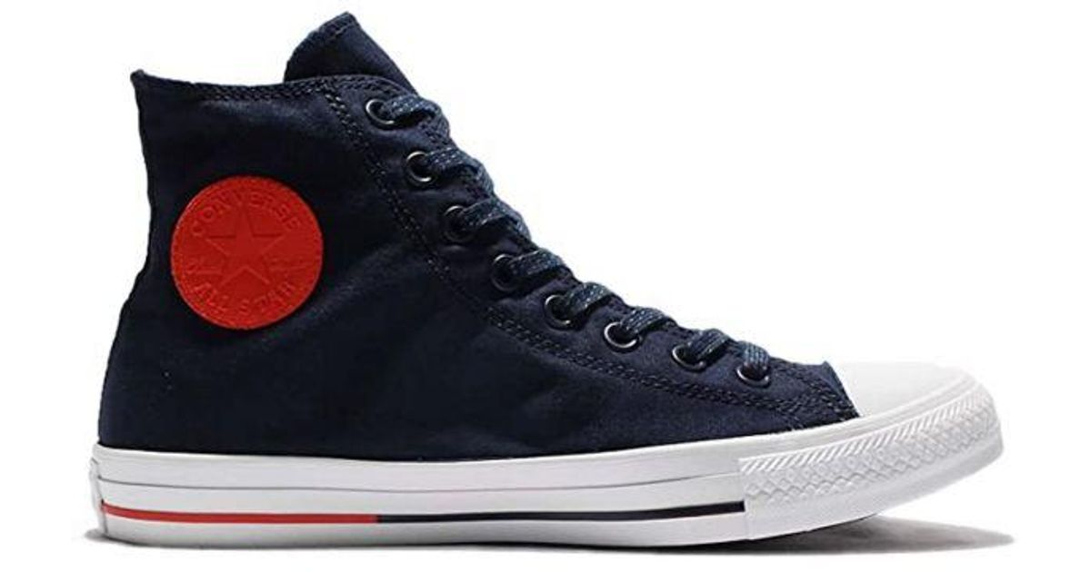 Converse all star hi 2024 navy blue canvas