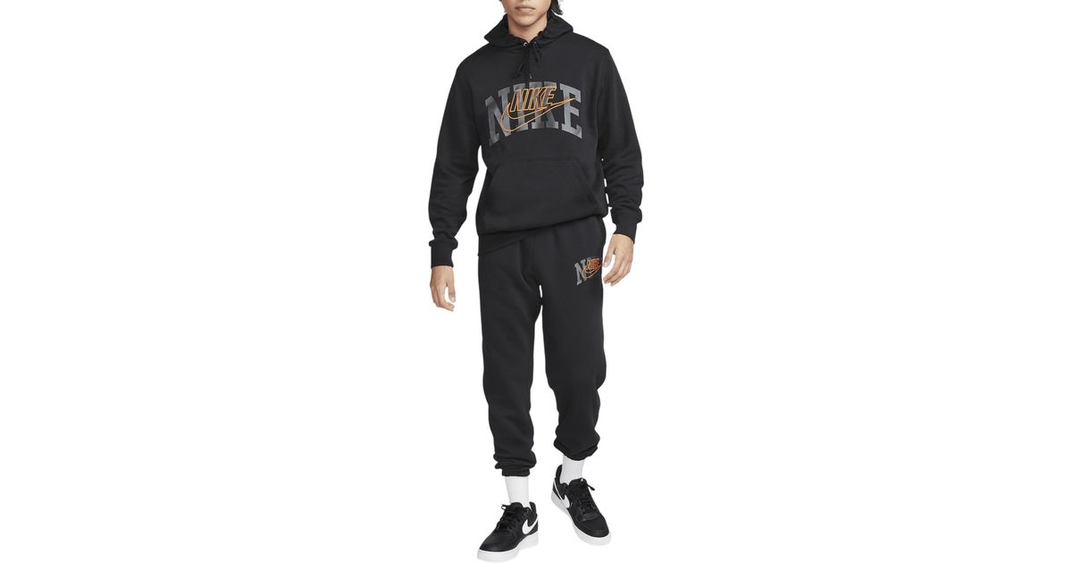 nike cuffed club tracksuit