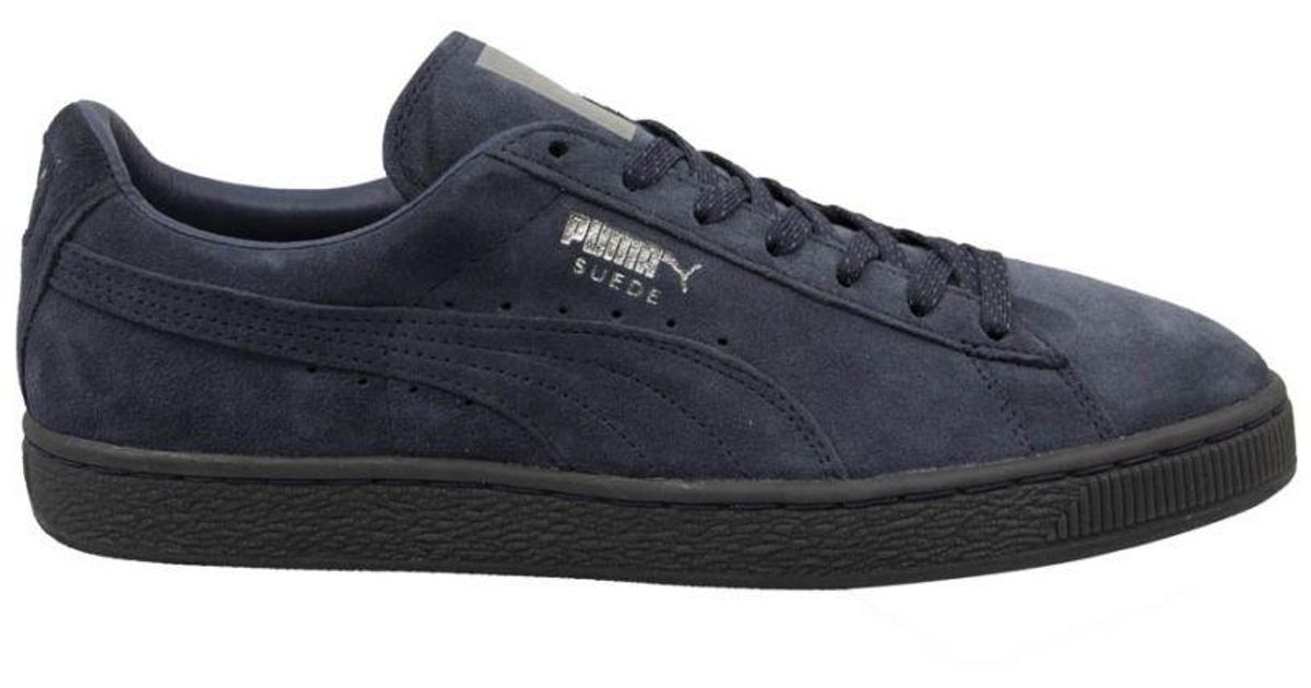 Puma suede deals classic iced black Puma suede deals classic iced black