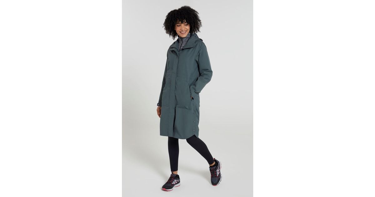 Veste Imperméable Femme Mountain Warehouse Taille UK 12 - Couleur Charbon - Neuve Avec étiquettes
