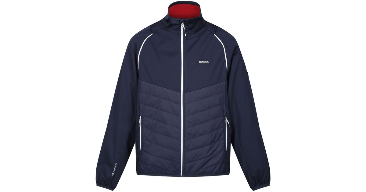 Regatta Giacca Softshell Uomo Halton VI - Stretch, Idrorepellente, Antibatterica, Con Cappuccio E Tasche Zip