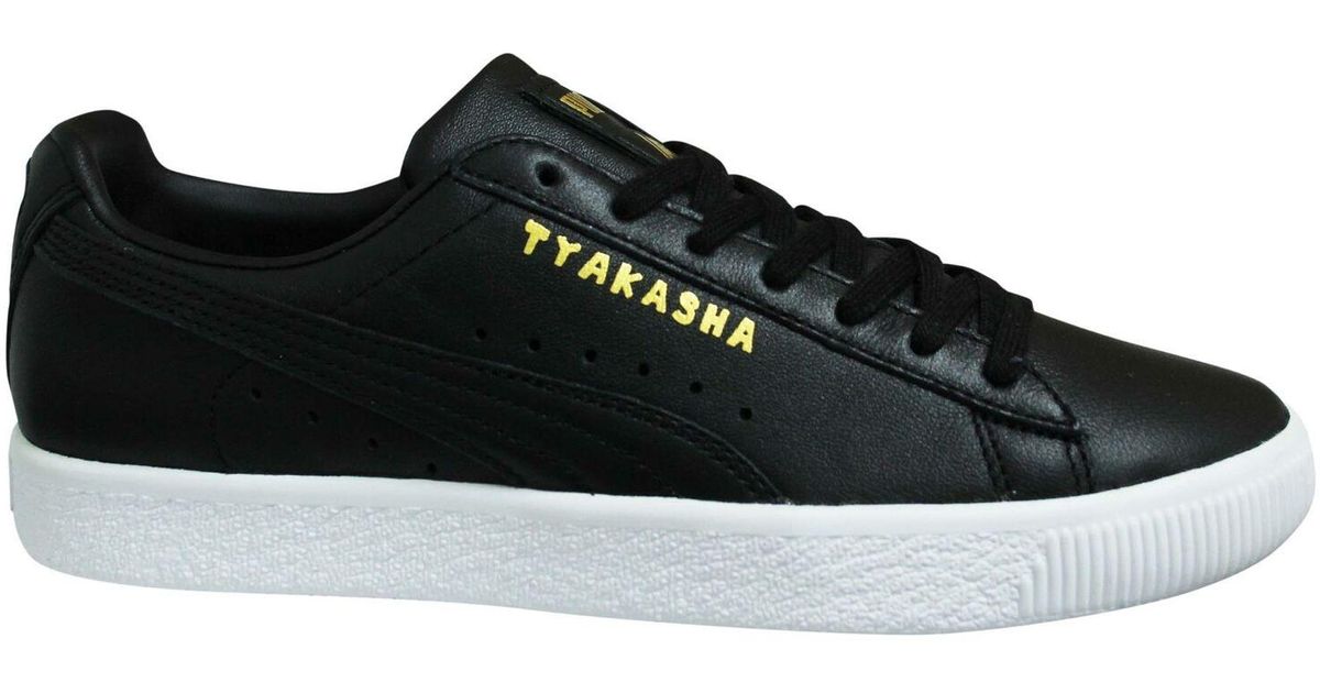 Casual Shoes Puma X Tyakasha Roma PUMA Clyde Tyakasha Leather Low Lace Up  Casual Trainers 368070