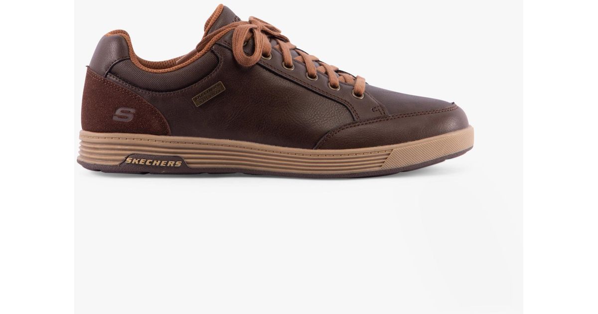 Skechers 210944/Choc Cavell in Brown for Men | Lyst UK