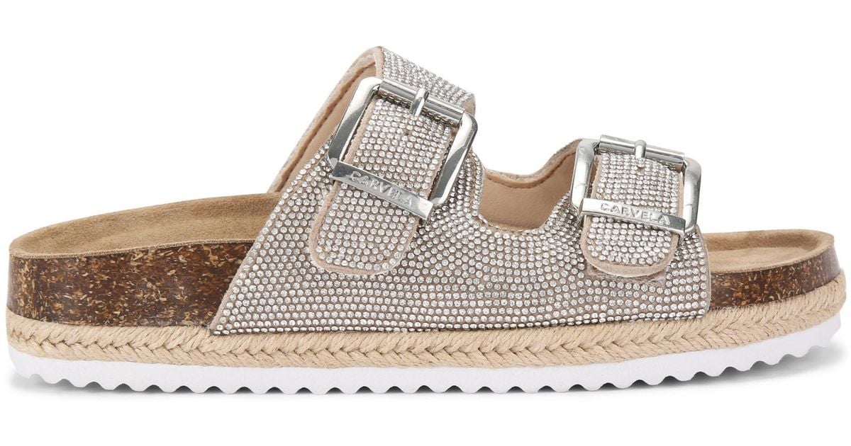 Carvela Kurt Geiger Paradise Jewel Sandals in White Lyst UK