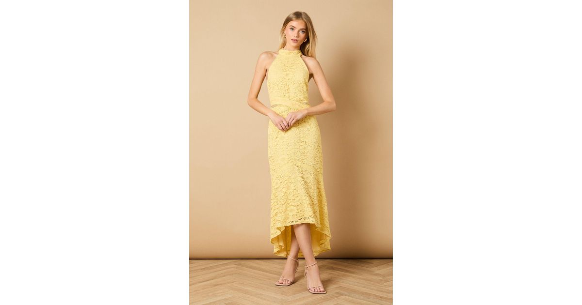 one shoulder lace bridesmaid dresses One-Shoulder Lace Chiffon A-Line Bridesmaid Dress in Sky Blue