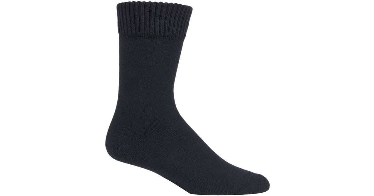 IOMI Extra Wide Thermal Oedema Socks For Swollen Legs & Feet Cotton in