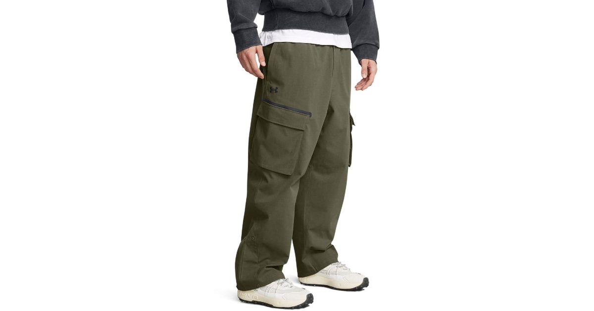 Under Armour Unstoppable Cargo Utility Pants Marine Od in Green