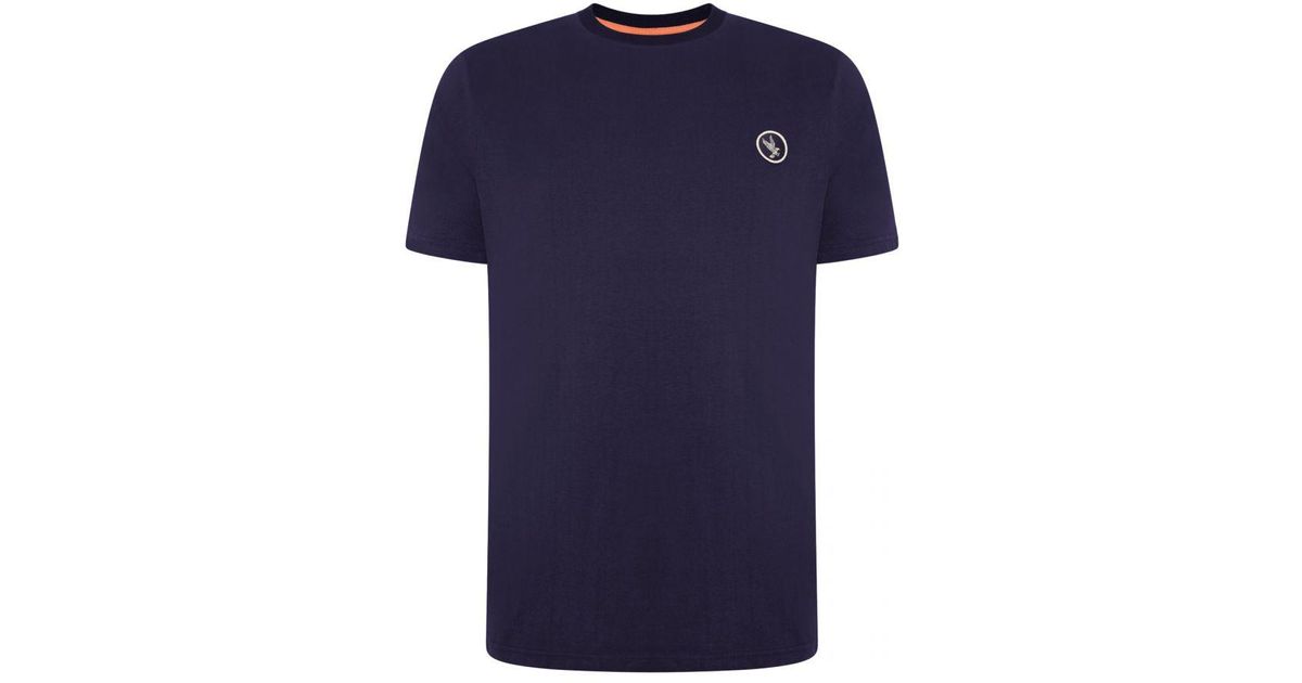 Grey Hawk Extra-tall Essential Logo T-shirt in Blue for Men | Lyst UK