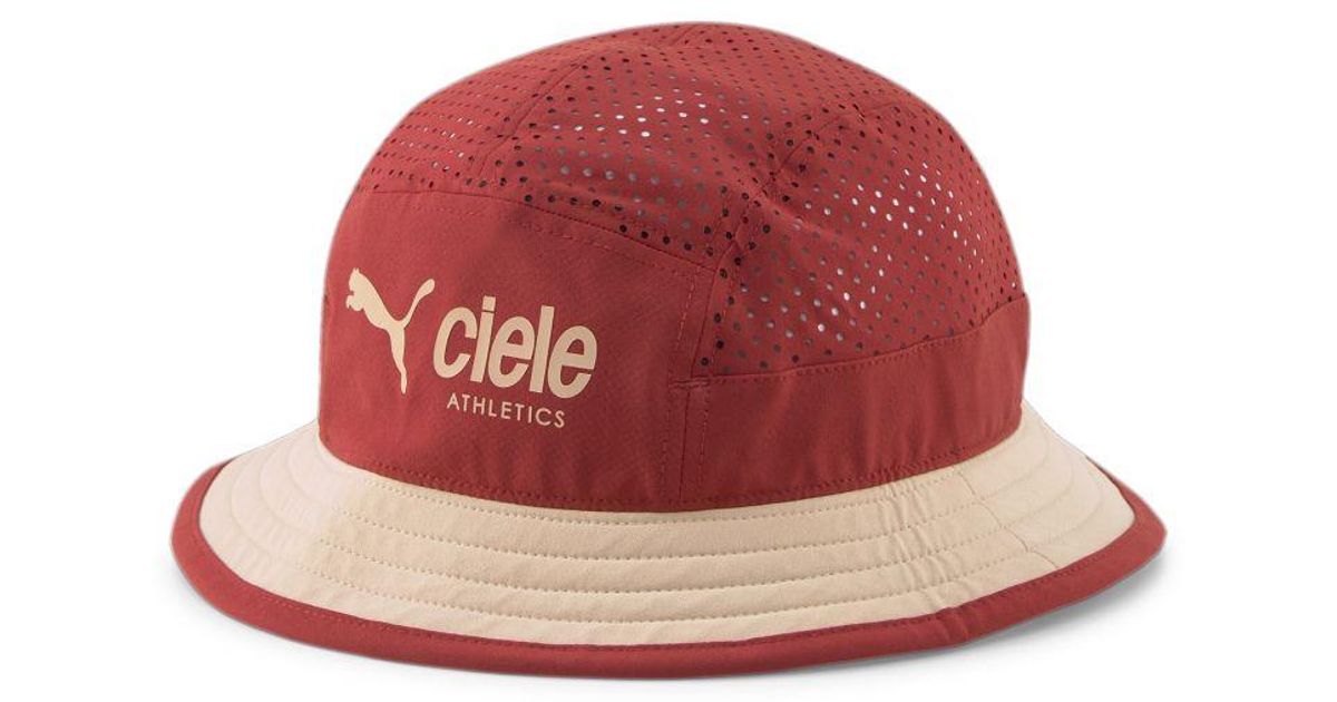 PUMA X Ciele Running Bucket Hat in Red Lyst UK