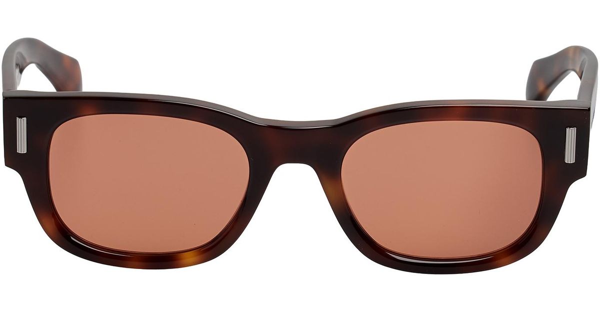 Salvatore Ferragamo SF2064SE Sunglasses Tortoise Acetate Rectangle Sunglasses Salvatore Ferragamo SF2064SE (242) SF2064SE Man  main image 2