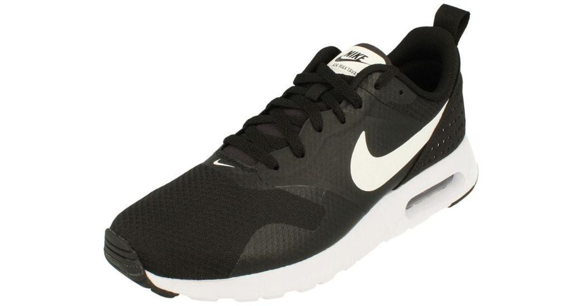 Nike Air Max Tavas Trainers in Black for Men Lyst UK