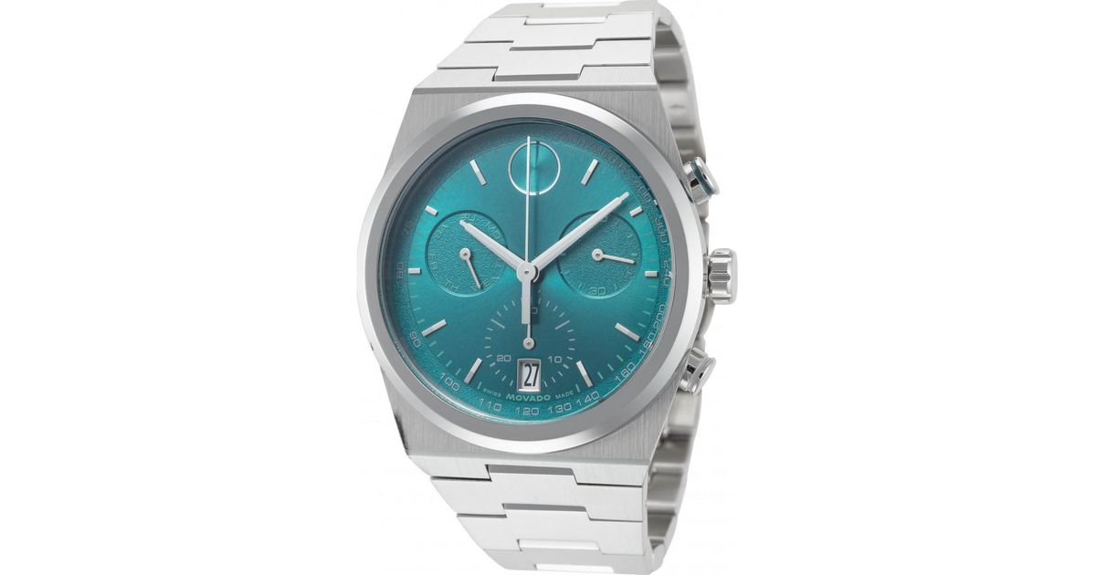 Movado 3601200 Bold Quest Watch in Grey for Men | Lyst UK