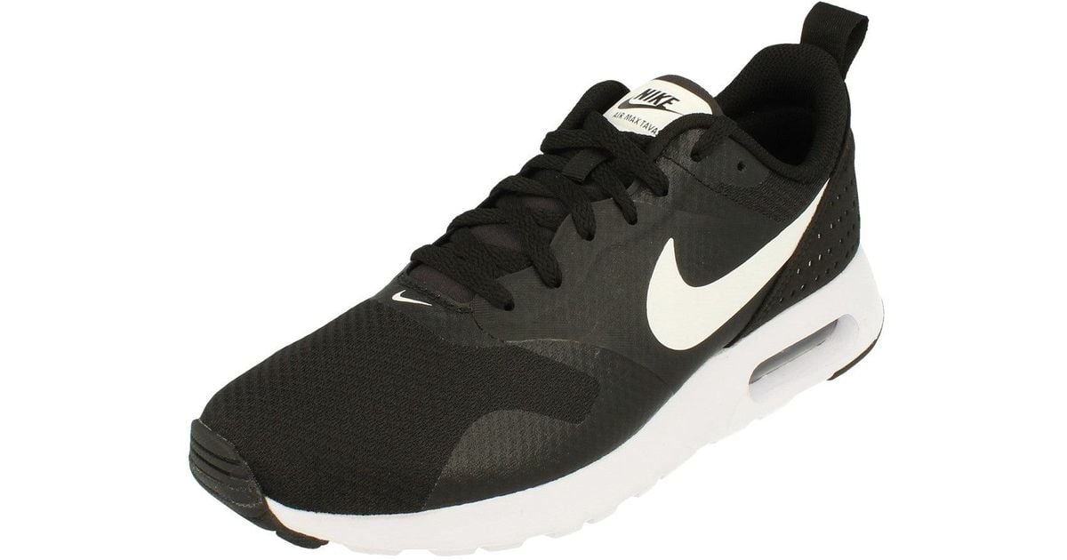 Air max tavas black white best sale