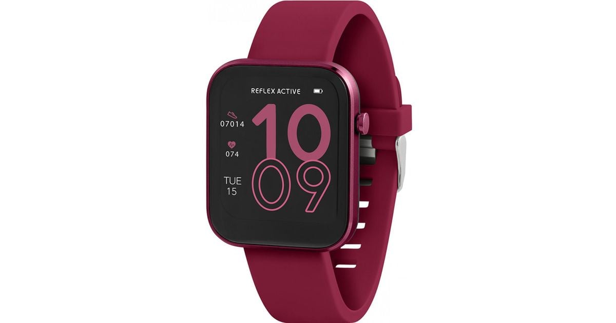 Montre Intelligente Reflex Active RA12-2158 - Fitness GPS Appel Notifications Écran 1.7"