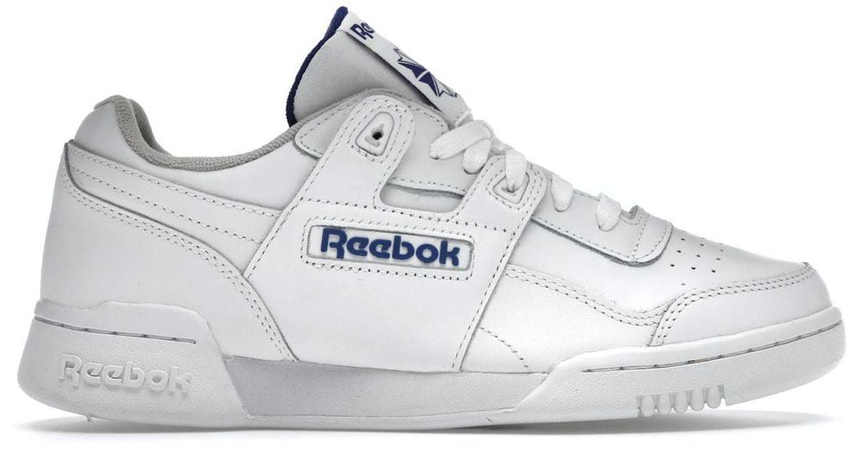 Reebok Workout Plus Trainers in White for Men Lyst UK