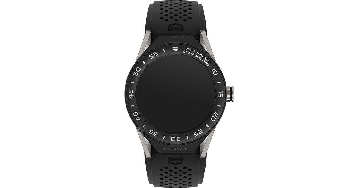 tag heuer sbf8a800111ft6076 connected modular 45 titanium watch