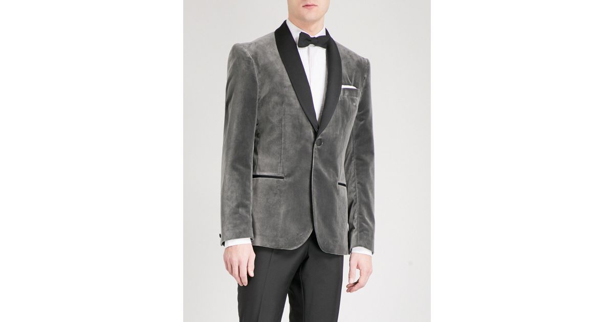 velvet evening jacket