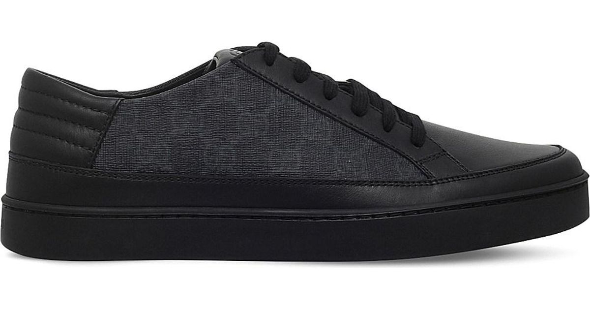 gucci common low gg trainers