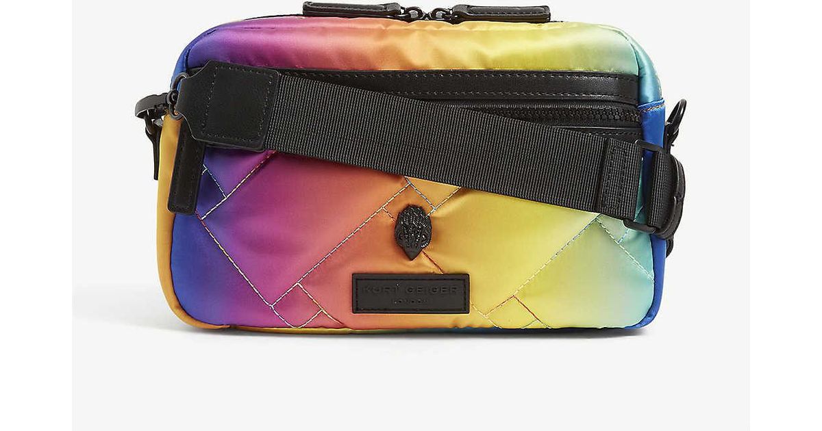 kurt geiger rainbow rhinestone bag