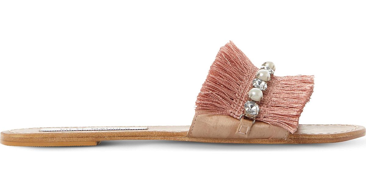 steve madden fringe sandals