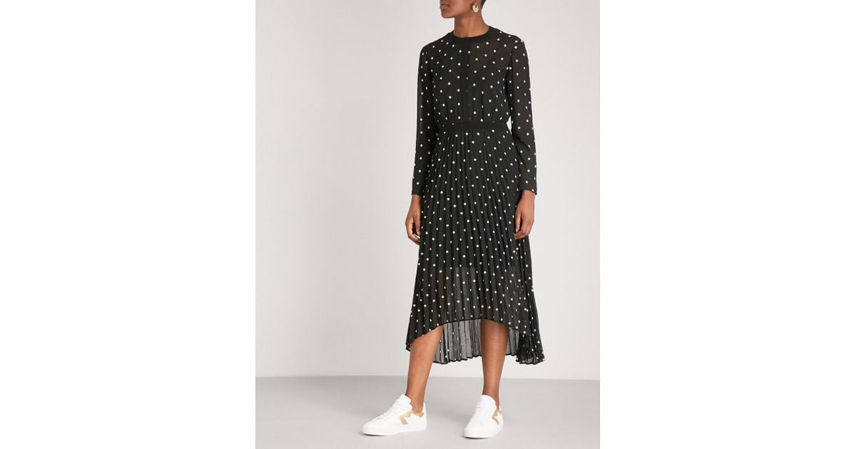 Maje Embroidered Chiffon Dress 2024 corporate sports .ua